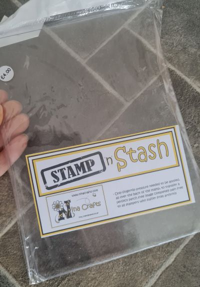 Stamp and stash a5 plate single
