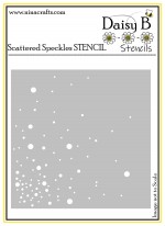 Scattered Speckles STENCIL