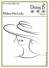 Ribbon Hat Lady