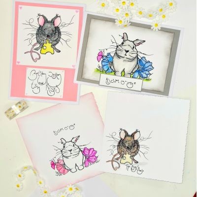 Mitsy Mouse and Syrell Squirrel Printed Pack
