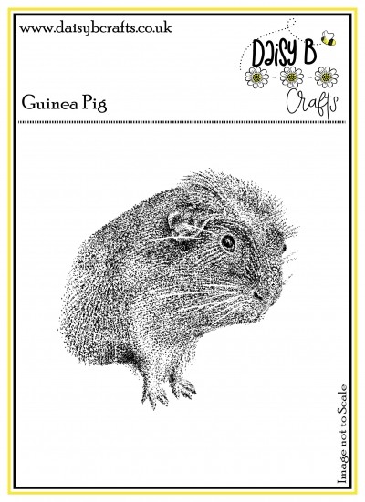 Guinea Pig Stamp Pointillism