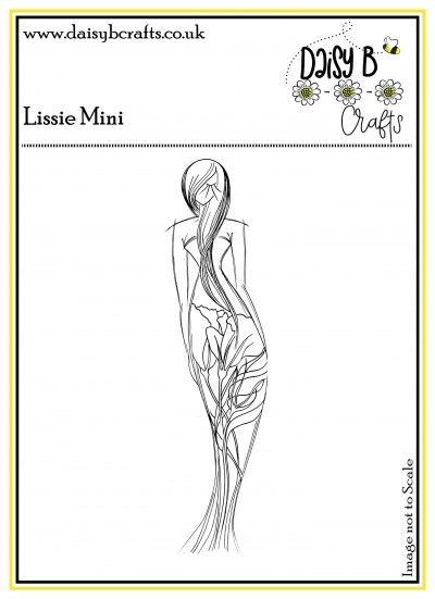 Mini Lissie Lady Polymer Craft Stamp