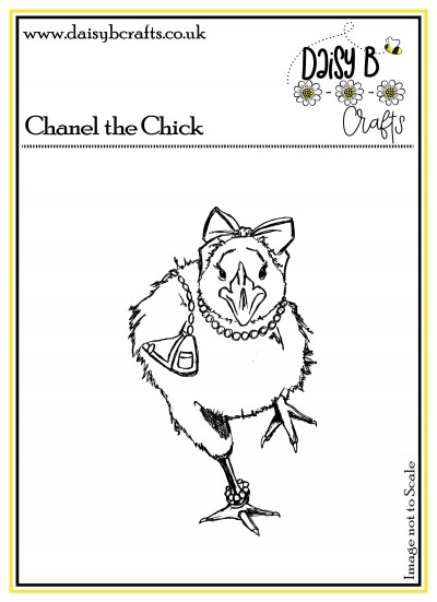 Chanel the Chick Polymer Stamp
