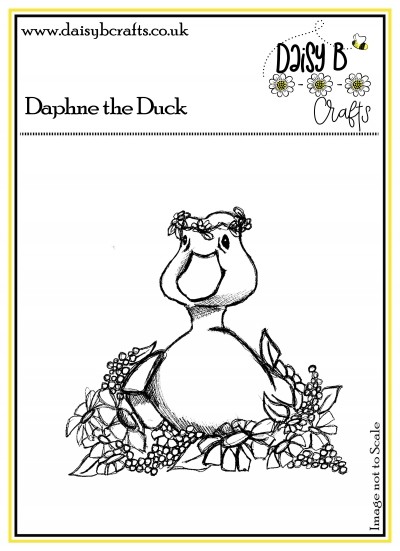 Daphne Duck Polymer Stamp