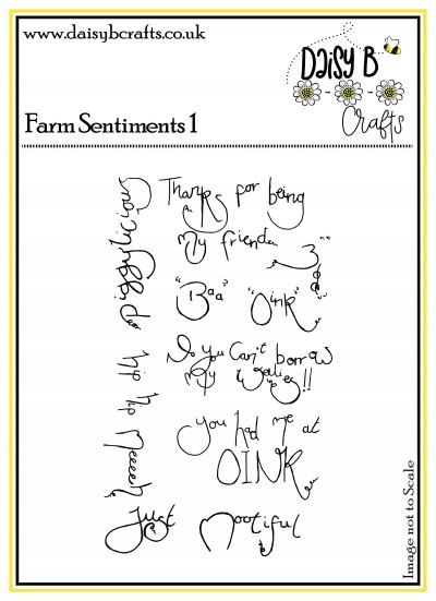 Farm Sentiments Polymer Stamps