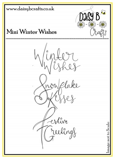 Winter Wishes Sentiments Polymer Stamps