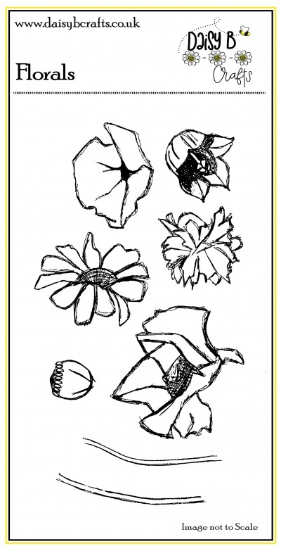 Florals Polymer Stamps